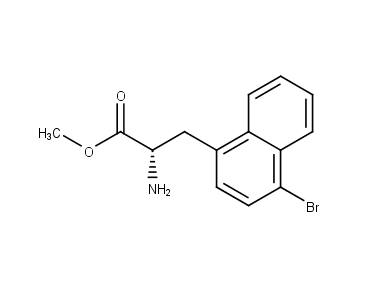 methyl (2S)-2-amino-3-(4-bromonaphthalen-1-yl)propanoate