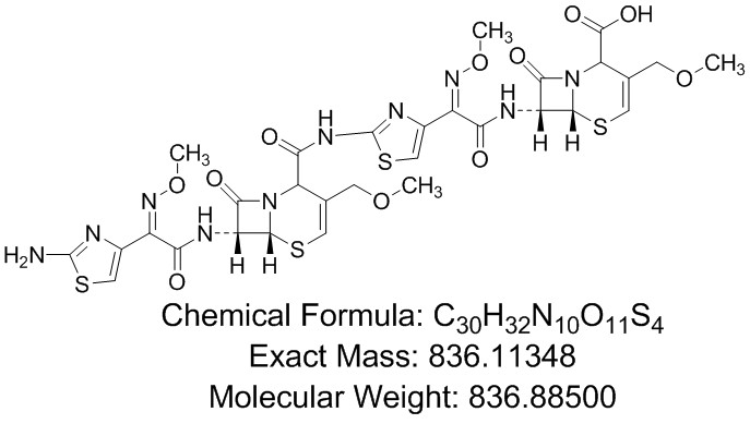 头孢泊肟酸二聚体1