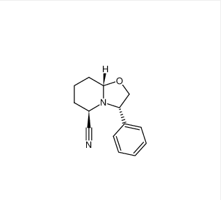 (3S,5R,8AS)-(+)-六氢-3-苯基-5H-噁唑并[3,2-A]吡啶-5-甲腈
