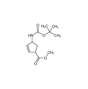 (1S,4R)-4 -(叔丁氧羰基氨基)-环戊-2-烯基-1-甲酸甲酯