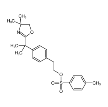 4-[1-(4,5-二氢-4,4-二甲基-2-恶唑基)-1-甲基乙基]苯乙醇对甲苯磺酸酯