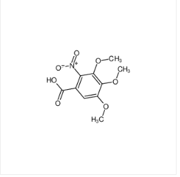 2-硝基-3,4,5-三甲氧基苯甲酸