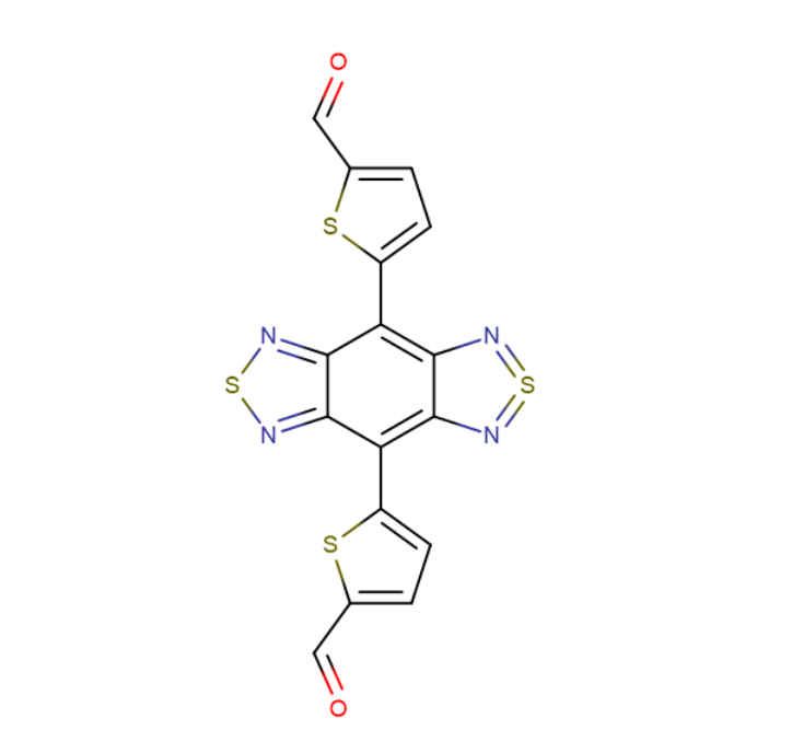 4,8-二(5-醛基噻吩-2-基)苯并[1,2-c:4,5-c']双([1,2,5]噻二唑)