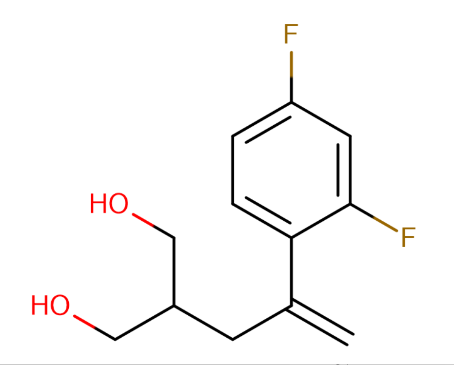 2-[2-(2,4-二氟苯基)-2-丙烯-1-基]-1,3-丙二醇