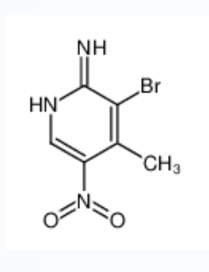 :3-溴-4-甲基-5-硝基吡啶-2-胺