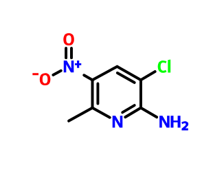 2-氨基-3-氯-5-硝基-6-甲基吡啶