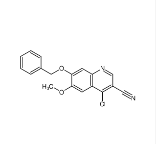 4-氯-6-甲氧基-7-(苯基甲氧基)-3-喹啉甲腈