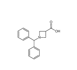 1-二苯甲基氮杂环丁烷-3-甲酸