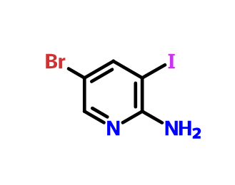 2-氨基-3-碘-5-溴吡啶