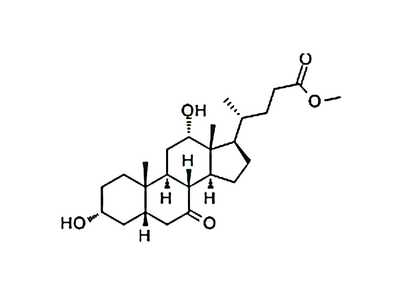 3α，12α-二羟基，7酮基-5β-胆烷酸甲酯