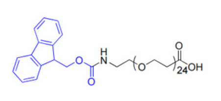 N-芴甲氧羰基-二十四聚乙二醇-羧酸