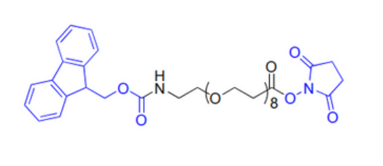 FMOC-N-酰氨基-DPEG(R)8-NHS酯