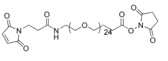 Maleimide-PEG24-NHS Ester