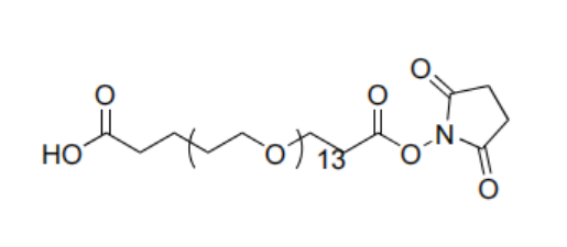 Acid-PEG13-NHS ester