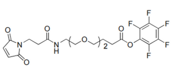 MAL-dPEG2-TFP ester