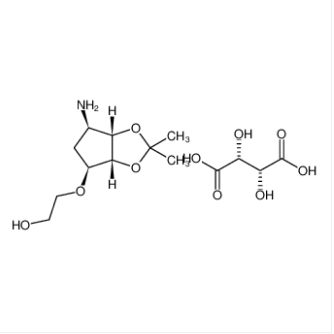 替卡格雷中间体五元环酒石酸盐