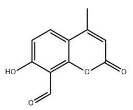 8-甲酰基-7-羟基-4-甲基香豆素