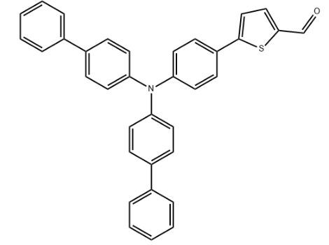 5-(4-(二([1,1'-联苯]-4-基)胺)苯基)噻吩-2-甲醛