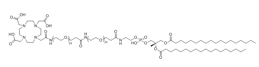 DOTA-tris(acid)-amido-dPEG24-amido-dPEG24-DSPE