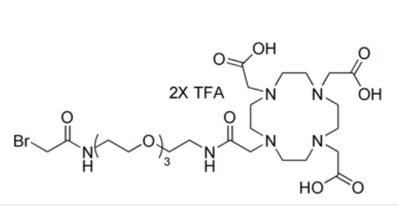 DOTA-tris(acid)-amido-dPEG3-bromoacetamide