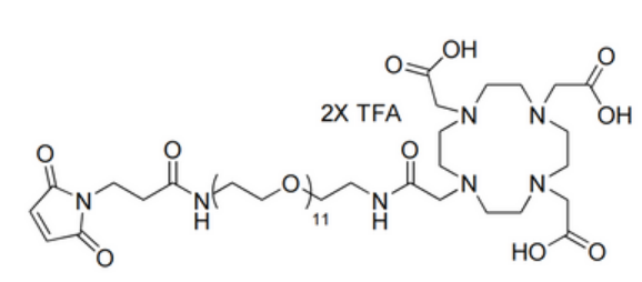 DOTA-tris(acid)-amido-dPEG11-Maleimide