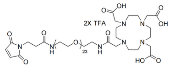 DOTA-tris(acid)-amido-dPEG23-Maleimide