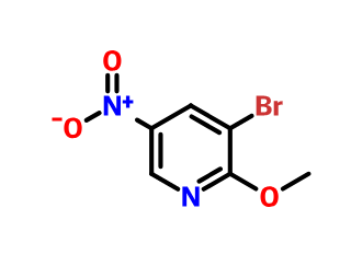 3-溴-2-甲氧基-5-硝基吡啶