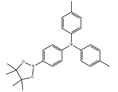 4-甲基-N-(4-(4,4,5,5-四甲基-1,3,2-二氧硼烷-2-基)苯基)-N-(对甲苯)胺