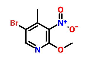 5-溴-2-甲氧基-4-甲基-3-硝基吡啶