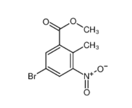 5-溴-2-甲基-3-硝基苯甲酸甲酯
