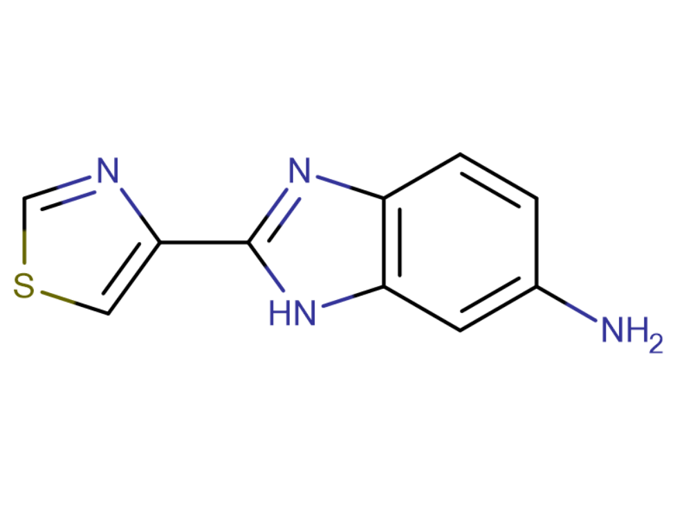 1H-Benzimidazol-6-amine,2-(4-thiazolyl)-