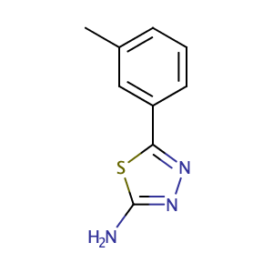2-氨基-5-(3-甲基苯基)-1,3,4-噻二唑