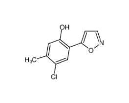 4-氯-2-(5-异噁唑基)-5-甲基苯酚