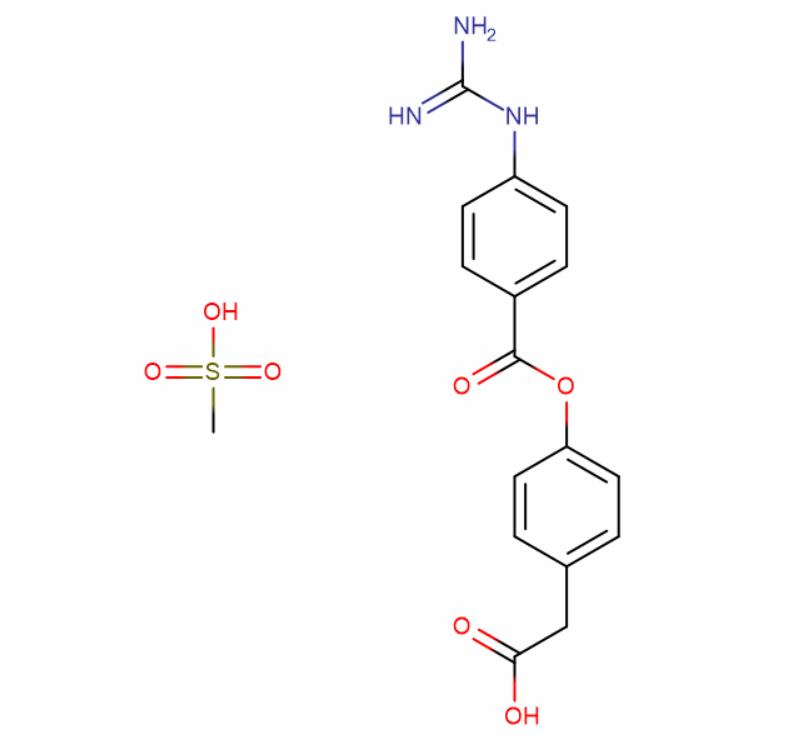 2-(4-((4-胍基苯甲酰基)氧基)苯基)乙酸甲磺酸盐