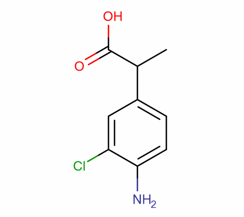 2-(4-氨基-3-氯苯基)丙酸