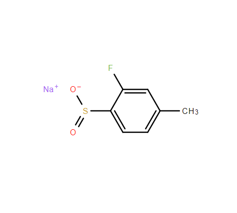 2-氟-4-甲基苯亚磺酸钠盐