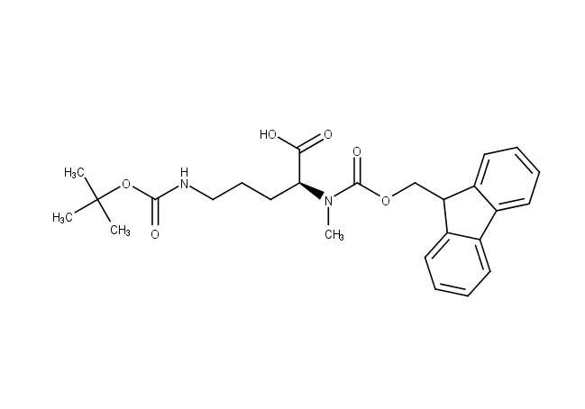 (2S)-2-[9H-fluoren-9-ylmethoxycarbonyl(methyl)amino]-5-[(2-methylpropan-2-yl)oxycarbonylamino]pentanoic acid