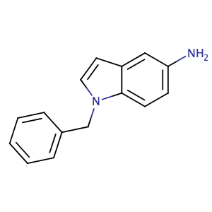 1-苄基-1H-吲哚-5-甲胺