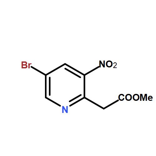 methyl 2-(5-bromo-3-nitropyridin-2-yl)acetate