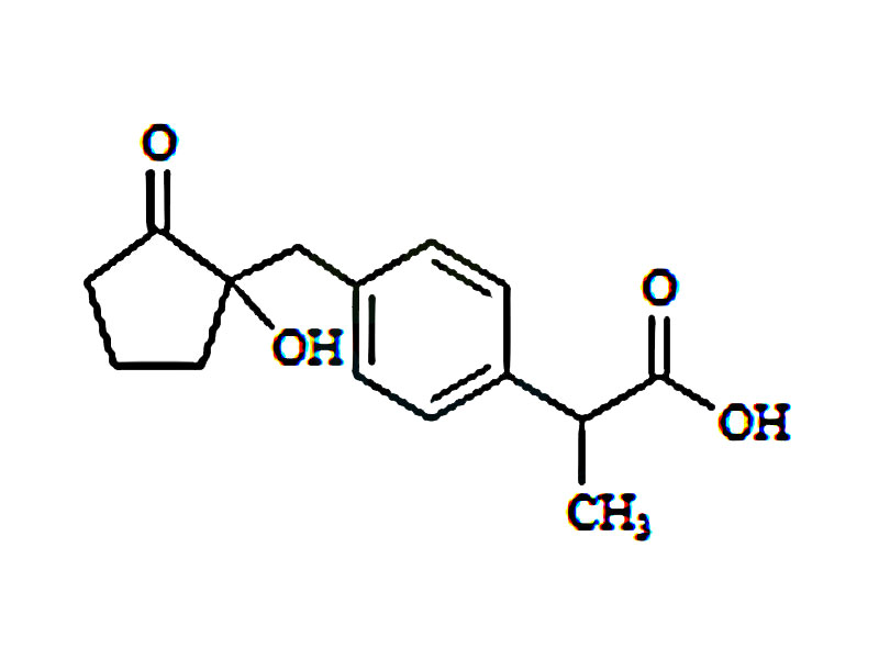 2-{4-[（1-羟基-2-氧代环戊基）甲基]苯基}丙酸