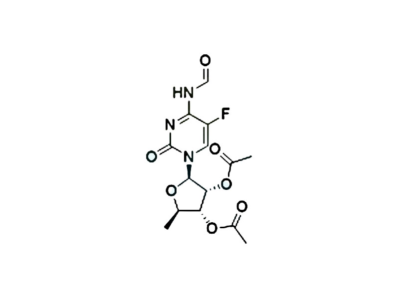 5’-脱氧-2’,3’-二-O-乙酰基-N4-羰基-5-氟胞苷