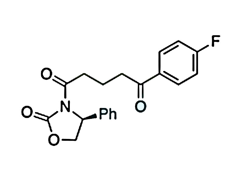 (4S)-3-[5-(4-氟苯基)-1,5-二氧代戊基]-4-苯基-2-恶唑烷酮