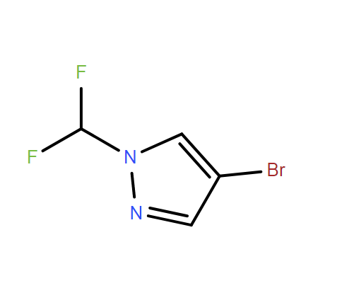 4-溴-1-(二氟甲基)-1H-吡唑