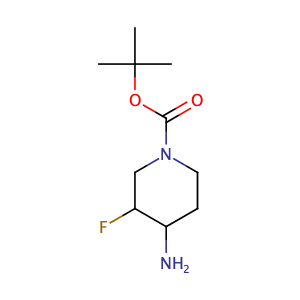 4-氨基-3-氟哌啶-1-羧酸叔丁酯