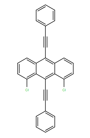 1,8-二氯-9,10-二苯乙炔基蒽