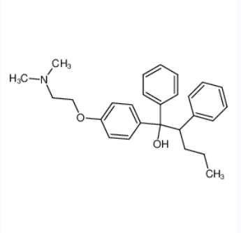 1-(4-(2-(dimethylamino)ethoxy)phenyl)-1,2-diphenylpentan-1-ol