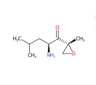 (2S)-2-氨基-4-甲基-1-((2R)-2-甲基环氧乙烷基)-1-戊酮