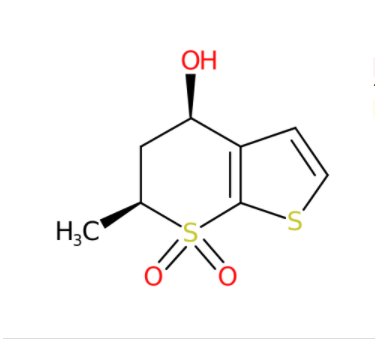 (4R,6S)-6-甲基-7,7-二氧代-5,6-二氢-4H-噻吩并[2,3-b]噻喃-4-醇