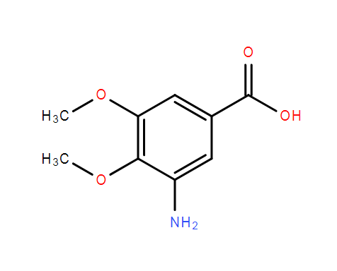 3-氨基-4,5-二甲氧基苯甲酸