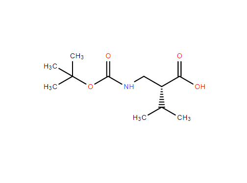 Boc-(R)-2-(氨甲基)-3-甲基丁酸